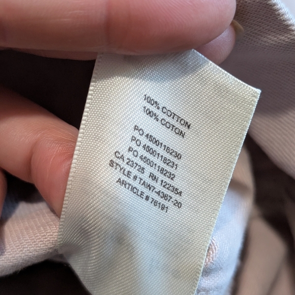 Wilfred Blush Pink Minimalist Cropped Denim Jacket, Size XXS - Picture 9 of 13